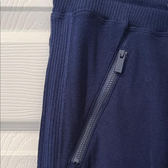 Alala Navy Jogger Pants size small very nice material - Picture 6 of 11